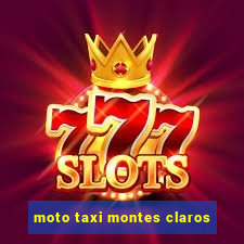 moto taxi montes claros